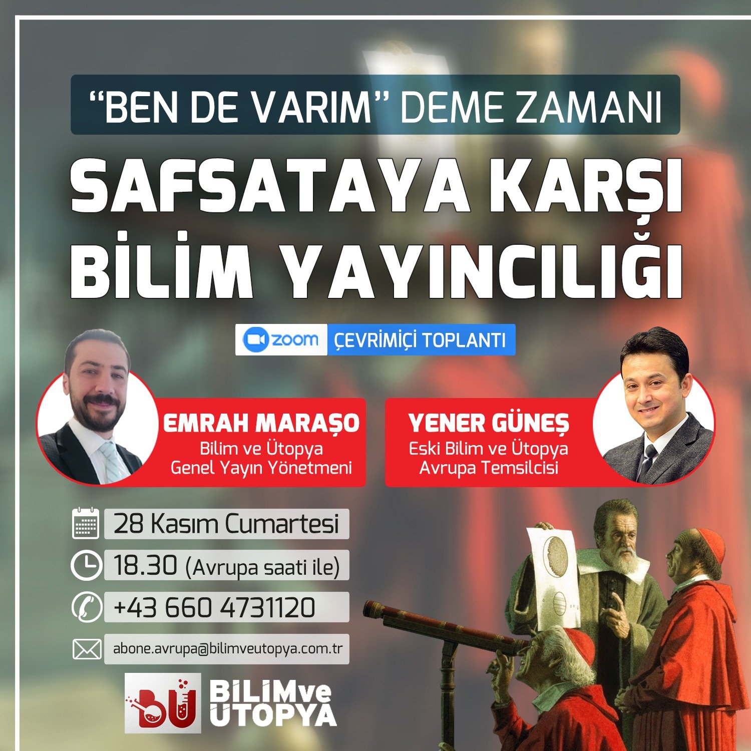 Bilim ve Ütopya dergisinin yurtdışı okurları buluştu