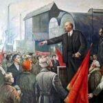 İşçiler Lenin'i anlatıyor