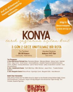 Bilim ve Ütopya okurları tekrar yollarda