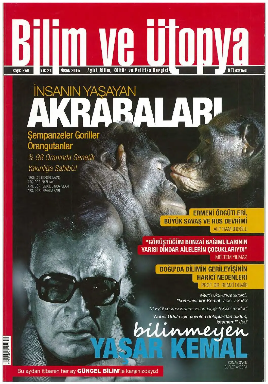 İnsanın Yaşayan Akrabaları (E-Dergi/PDF)