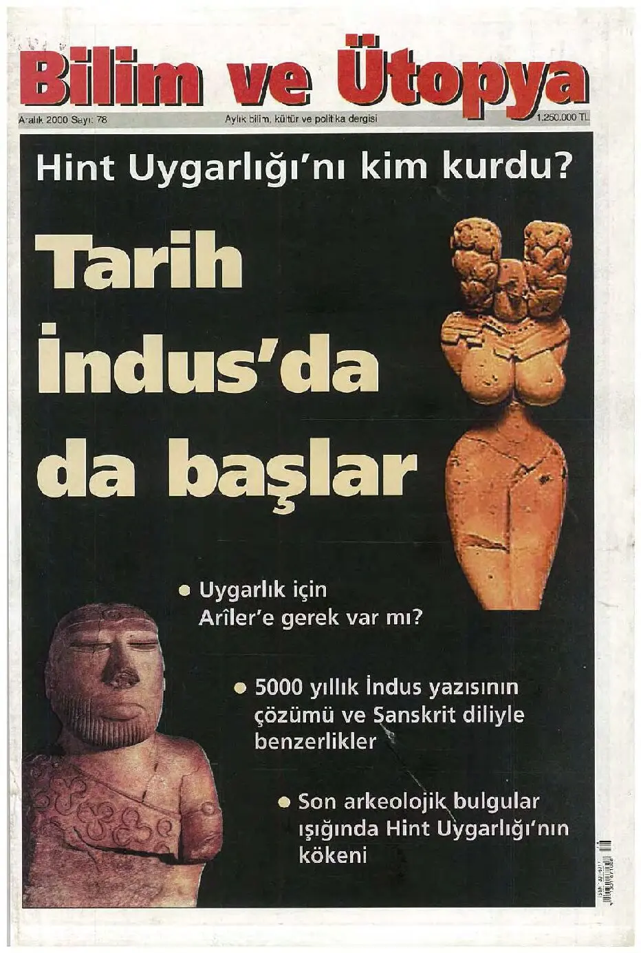Tarih İndus’ta Başlar (E-Dergi/PDF)