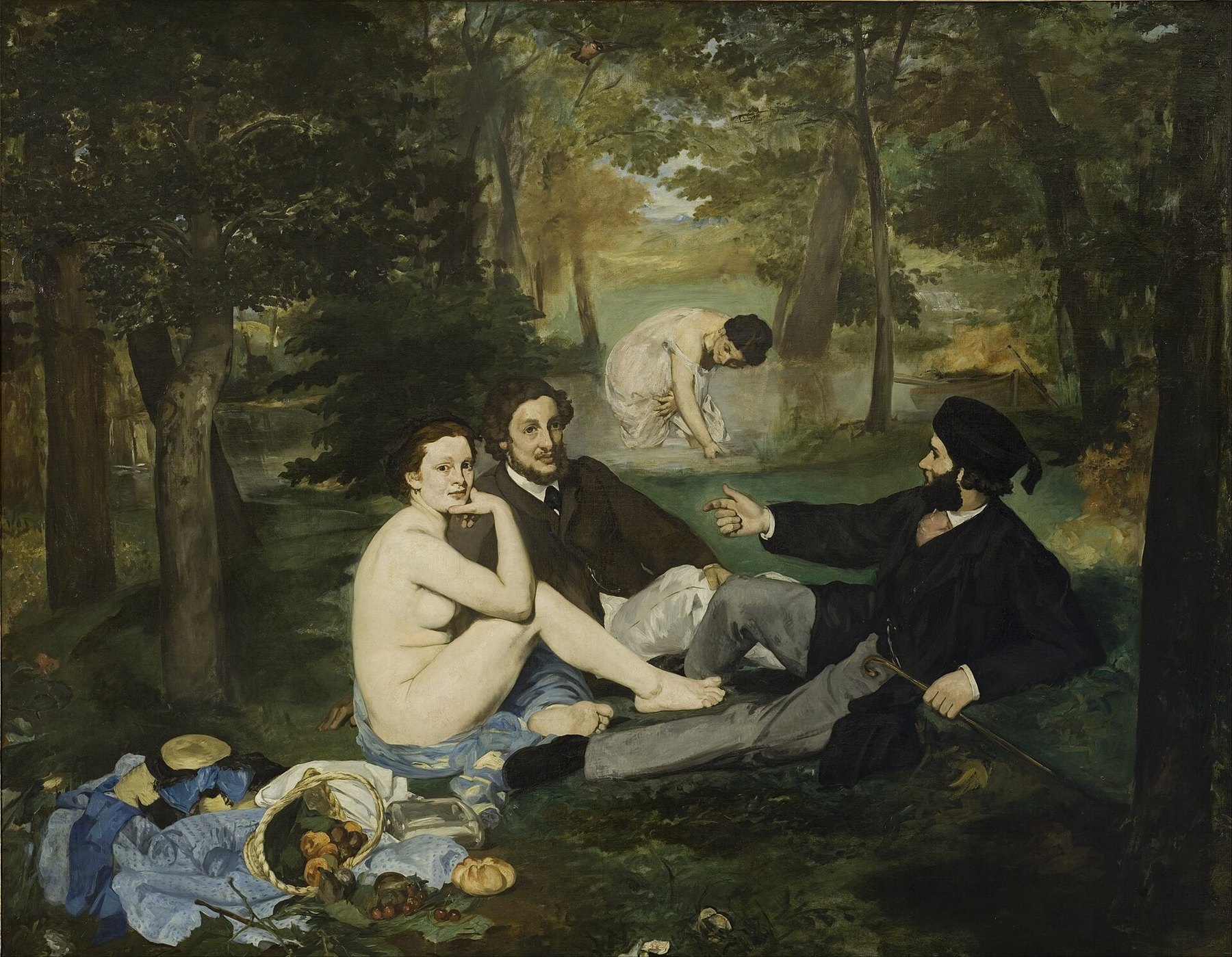 Manet’nin yeni bulunan çizimi ve Panteonun eski sorunu